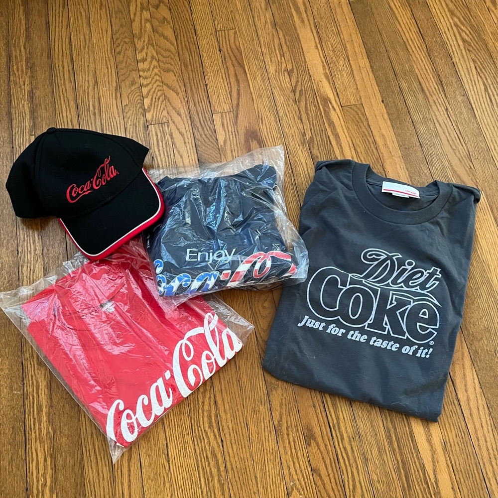 Coca Cola clothes lot